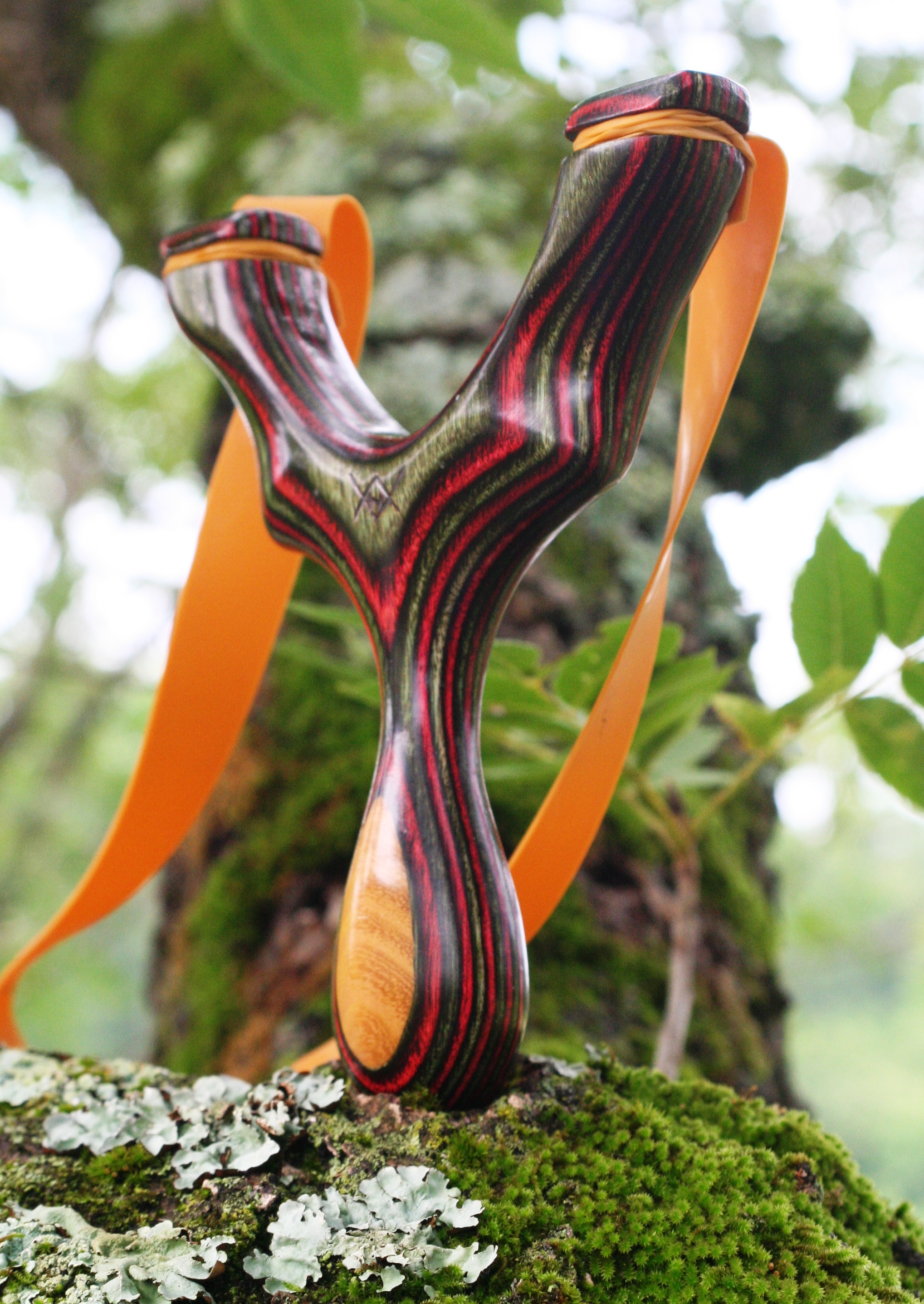 Omega- winewood/ olivewood multiplex with Osage Palm swell