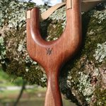 WhamO a la FlippinOut- Cedar core, black walnut, New Guinea Walnut Palm Swell